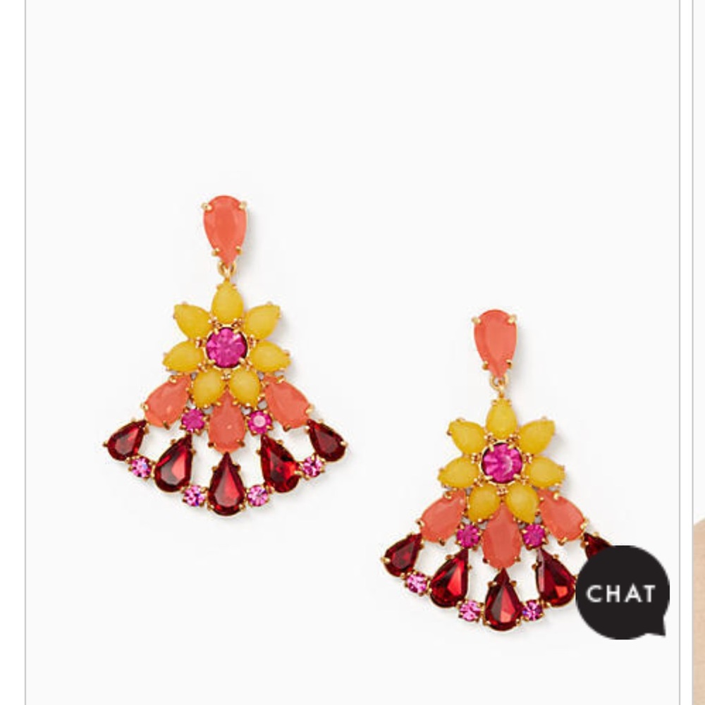 🎁 Kate Spade Brilliant Bouquet Earrings